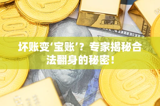 济南坏账变‘宝账’？专家揭秘合法翻身的秘密！