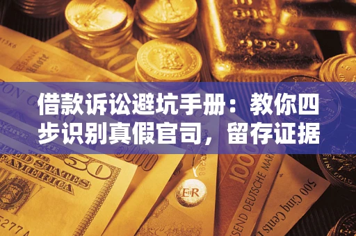 济南借款诉讼避坑手册：教你四步识别真假官司，留存证据不踩雷