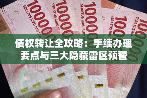 济南债权转让全攻略：手续办理要点与三大隐藏雷区预警