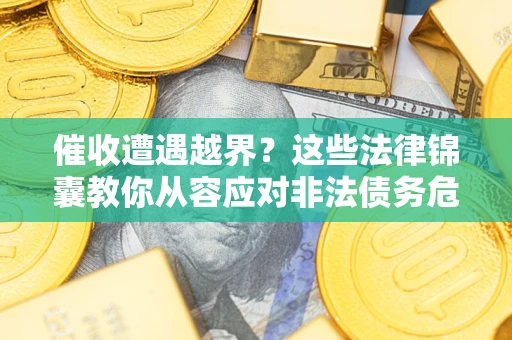 济南催收遭遇越界？这些法律锦囊教你从容应对非法债务危机
